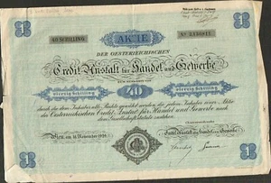 CRÉDIT pour le COMMERCE & INDUSTRIE (AUTRICHE) (G) - Bild 1 von 1