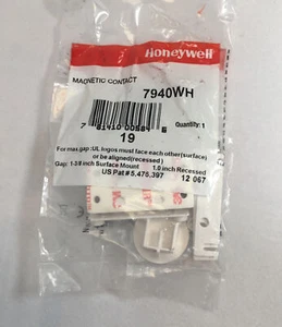 Honeywell Ademco 7940Wh Interruttore a contatto magnetico bianco tipo forma A canna SPST - Foto 1 di 3
