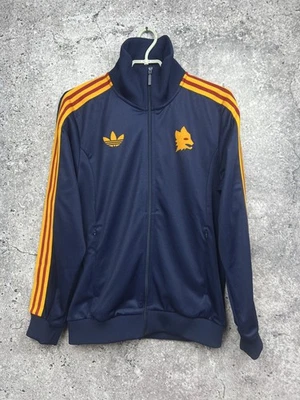 AS ROMA JACKET TRACK TOP 1993 REISSUE FOOTBALL SOCCER ADIDAS MEN SIZE M - Image 1 of 4