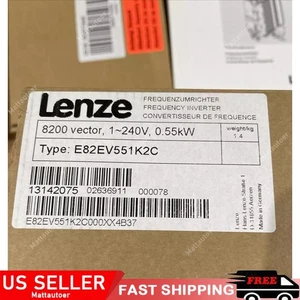 NEU Lenze E82EV551K2C Versiegelt Frequenzumrichter E82EV551K2C 1PC - Bild 1 von 6