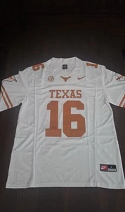 Texas Longhorns #16 Arch Manning White Jersey Medium - Picture 1 of 8