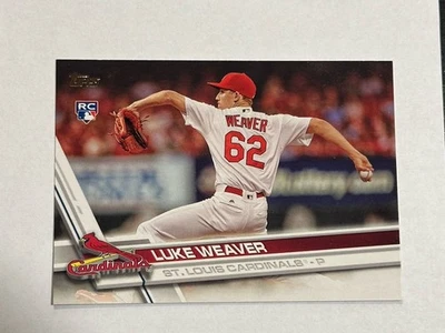 2017 Topps No234 дебютант Люк Уивер - Изображение 1 из 2