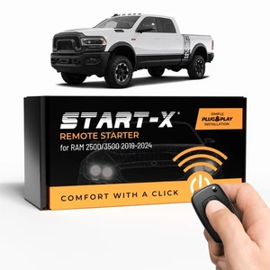 Remote Starter Kit for RAM 2500/3500 (2019-2024) | NOT 1500 | Push to Start E... - Picture 1 of 6
