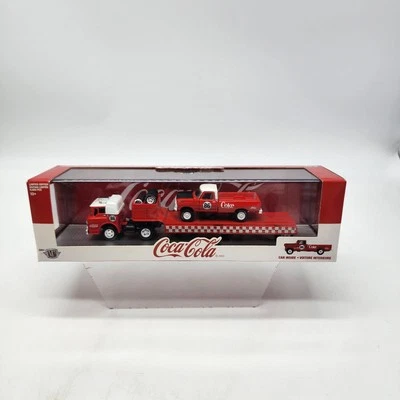 UH M2 Machines 1970 Ford C600 Hauler 1970 Ford F-100 4X4 CocaCola Sealed *Read* - Image 1 of 4