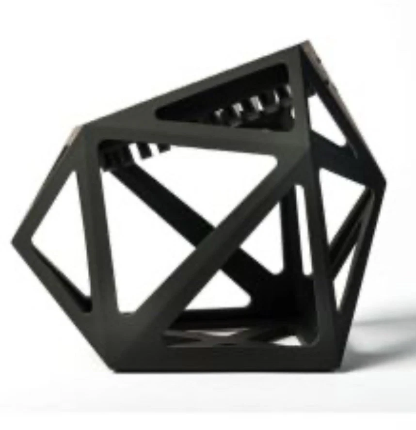 Bloque de cuchillos Edge Of Belgravia Black Diamond XL en negro nuevo, en caja y sellado. Foto 1 de 4