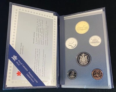1995 Proof Specimen Set of Canadian Coinage ~ 6 Coins - Image 1 of 4