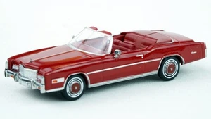 HO 1:87 Brekina 19758 - 1976 Cadillac Eldorado Convertible - DARK RED - Picture 1 of 1