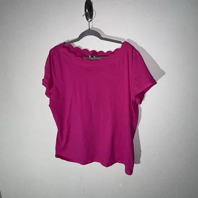 Ann Klein Women’s Pink Short Sleeve Top Size Xl/xxl - Image 1 of 4