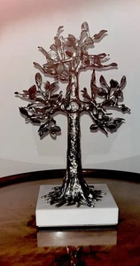 Michael Aram - Sculpture - Foliated Cross Sculpture - Silver - Picture 1 of 3