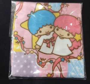 2002 Sanrio Little Twin Stars t/s lace petit towel heart Handkerchief New Japan - Picture 1 of 2