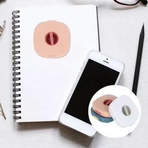 3pcs Phone Charging Cable Organizers Stretchable Earphone Cable Storage Boxes - Afbeelding 1 van 12