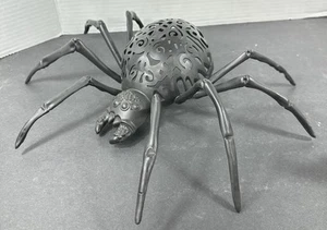8 Bein hohle große Kunststoff Spinne Halloween Dekoration 12" x 14" - Bild 1 von 5