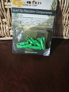 Gold Tip Precision Components Green Nocks - Picture 1 of 4