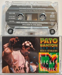Pato Banton & The Reggae Revolution : Live & Kickin All Over America Cassette VG - Picture 1 of 2