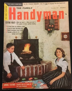 The Family Handyman Magazine 39th Edition VINTAGE Dec. 1957 Vol. 7 No. 6 - Picture 1 of 8