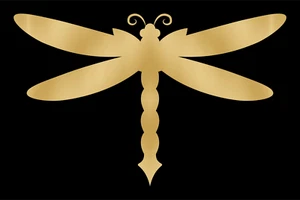 Dragonfly Vinyl Art Decal Sticker Car Truck RV Door Window Wall Laptop Tablet - Picture 1 of 30
