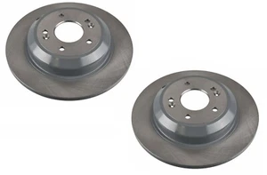 x2 Blue Print REAR Brake Disc for Kia Stinger 2017- 314mm Solid Discs - Picture 1 of 1
