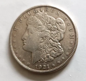 1921 S SAN FRANCISCO MORGAN LADY LIBERTY ONE DOLLAR 90% SILVER10% COPPER $1 COIN - Picture 1 of 2
