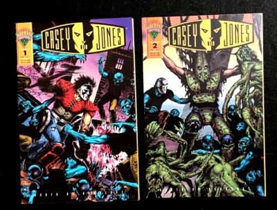 Casey Jones: North by Downeast Complete Set #1-2 (1994) Mirage Studios - Image 1 of 4