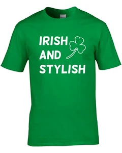 Camiseta Irlandesa Y Elegante Para Hombre Divertida Día de San Patricio Irlanda Genial Idea de Regalo  - Imagen 1 de 4