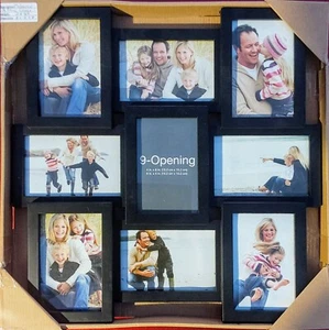 Melannco 9-Opening 4" X 6" Collage Frame, {GM0053} - Picture 1 of 2