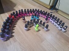 GIANT LOT of New 69 LA Colors Color Craze Nail Polish With Hardeners & Lacquers 
