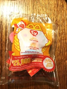 2000 LIPS THE FISH Teenie Beanie Baby #1 McDonalds Vintage Sealed Orig Package - Bild 1 von 2