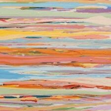 "Manly Beach" Original Australian Abstract print by Manda Ann.