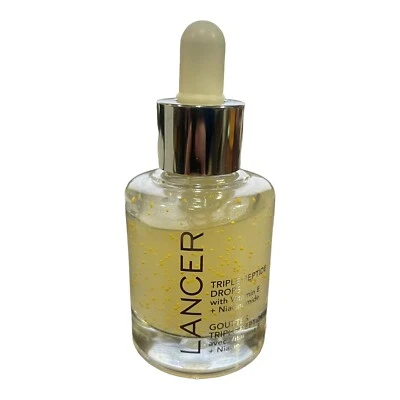 Gotas de triple péptido Lancer con vitamina E + niacinamida 1 oz / 30 ml SIN CAJA Foto 1 de 2