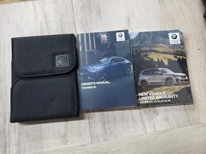 21 BMW X6 OEM manual del propietario con estuche OEM - Imagen 1 de 13