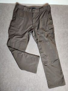 5.11 Tactical Mens Stryke Pants 36x32 Green Ripstop Stretch Cargo Hiking 