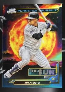 Juan Soto - 2024 Topps Cosmic Chrome Planetary Pursuit Sun #PPS-10 - NY Yankees - Picture 1 of 2