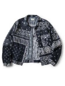 Kapital Gauze Bandana Patchwork pt 1st JKT Jacket - Picture 1 of 12