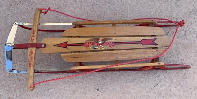 Vintage 1960s Flexible Flyer Sled Model 44 Winter Product Philadelphia, PA - Image 1 of 4