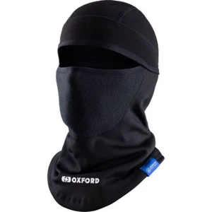 Oxford Advanced Windproof Motorcycle Motorbike Balaclava Black - Picture 1 of 8