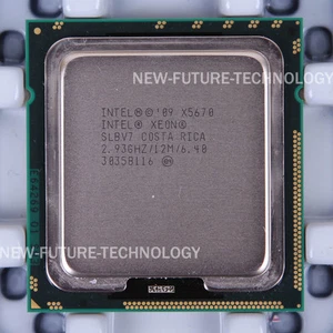 Intel Xeon X5670 (AT80614005130AA) Processor 2.93 GHz 6 Core SLBV7 LGA 1366 CPU - Picture 1 of 1