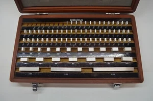 Mitutoyo 81-Piece Ceramic Gage Block Set – 0.05" to 4" Range - Picture 1 of 15