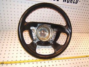 Mercedes 97,98 R129 SL,W202 Sport,W208 front Sport BLACK Steering 1 Wheel Only - Foto 1 di 12