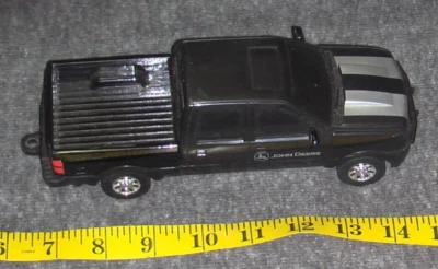 1/24 Ertl John Deere Black Pickup Crew Cab Farm Truck Die-cast Bed Plastic Cab - Image 1 of 4