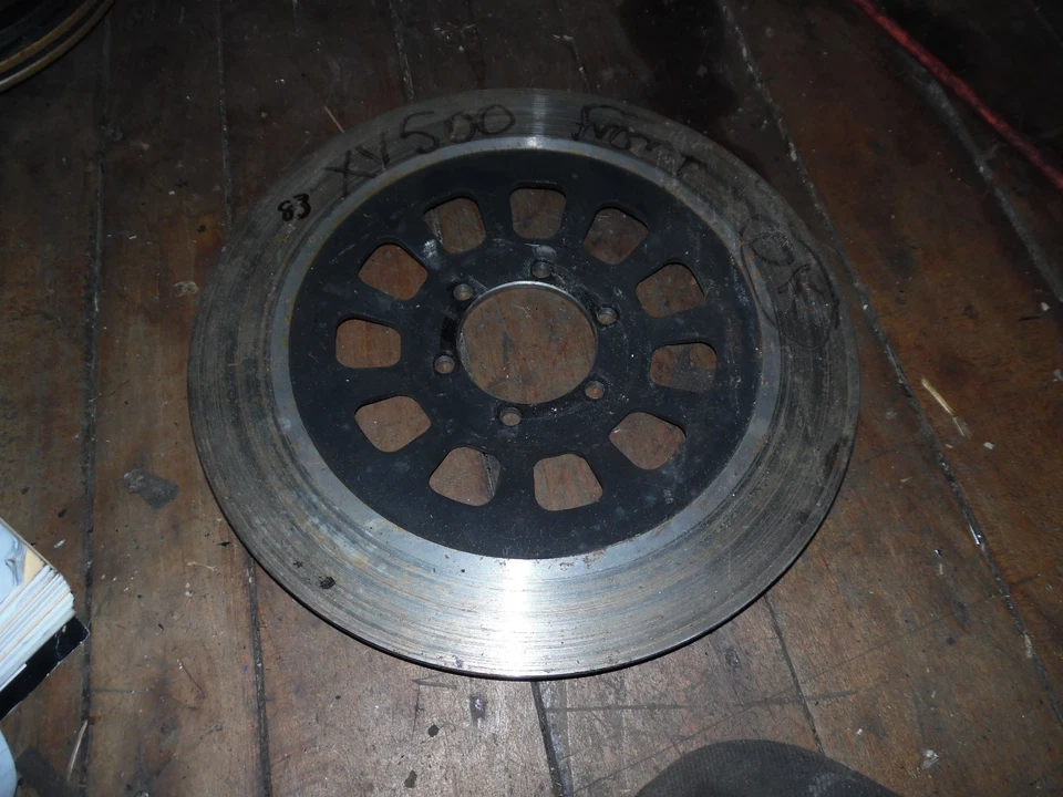 1983 yamaha xv500 virago front brake rotor Foto 1 de 1