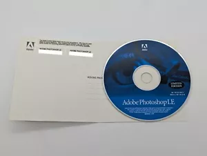 Adobe Photoshop LE with Serial Number Photoshop Limited Edition 5.0 7/99 1999 - Picture 1 of 3