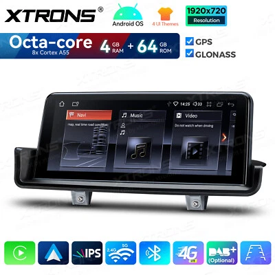 10.25" Android 14 Octa Core 4G LTE Autoradio GPS NAVI iDrive für BMW E90 E91 E92 - Bild 1 von 4