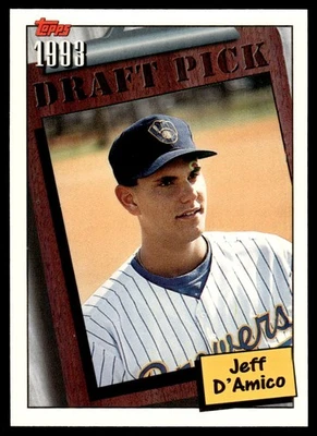1994 Topps Jeff D'Amico Rookie Milwaukee Brewers #759 - Image 1 of 2
