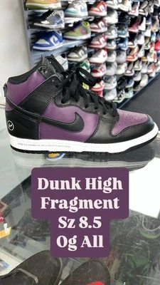 NIKE DARK HIGH X FRAGMENT DESIGN BEIJIEG DJ0382-600 TALLA 8.5 AUTÉNTICA CAJA DE COLECCIÓN Foto 1 de 4