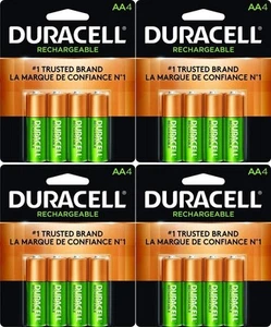 Duracell 16 X NEW AA Batteries Rechargeable NiMH Precharged 2400mAh - Picture 1 of 2