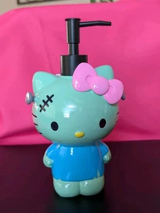 Hello Kitty Halloween FRANKENSTEIN Soap LOTION Sanitizer Dispenser Pump CUTE🩷💚 - Picture 1 of 4