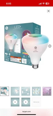 GE LED+ Speaker and Color Changing Indoor Floodlight Bulb And Remote - Image 1 of 4