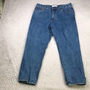 Pantalones de mezclilla Peter Manning PMNYC para hombre 36 (34x26) ajuste estándar azul 100 % algodón - Imagen 1 de 16