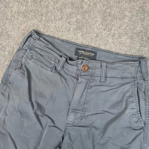 American Eagle Next Level Flex Shorts Longer Length Gray Size 26 - Picture 1 of 7