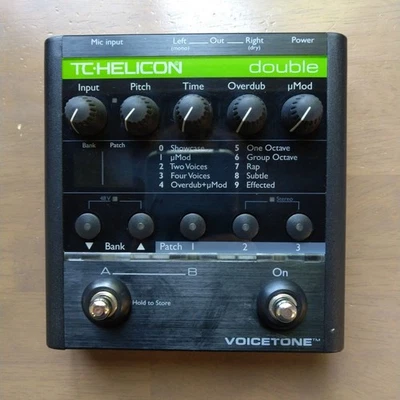 TC HELICON VoiceTone Double Vocal Effects Pedal (Discontinued) - Image 1 of 4